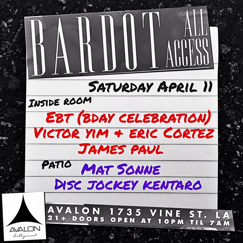 Bardot at Avalon